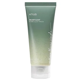 ماسک خاک رس کنترل منافذ آنوا مدل Heart Pore Clay Pack حجم 100 میلی‌لیتر