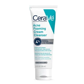 فوم شوینده ضد جوش سراوی CeraVe Acne Foaming Cream حجم: ۱۵۰ میل