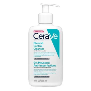 ژل شوینده ضد جوش و آکنه سراوی CeraVe Blemish Control حجم: ۲۳۶ میل