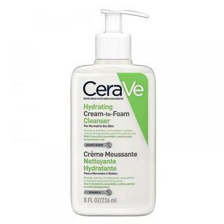 فوم شوینده کرمی پوست نرمال تا خشک سراوی CeraVe Cream-to-Foam حجم: ۲۳۶ میل