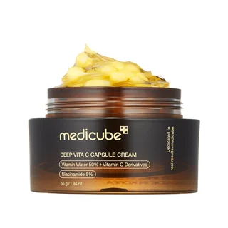 کرم کپسولی ویتامین C مدیکیوب Medicube Deep Vita C حجم: ۵۵ گرم