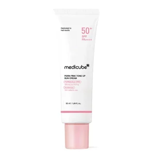 ضد آفتاب پیدیآران تونآپ مدیکیوب Medicube PDRN Pink Tone Up Sun Cream حجم: ۵۰ میل