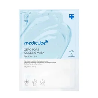 ماسک ورقهای کنترل منافذ مدیکیوب Medicube Zero Pore Cooling Mask وزن ۲۷ گرم